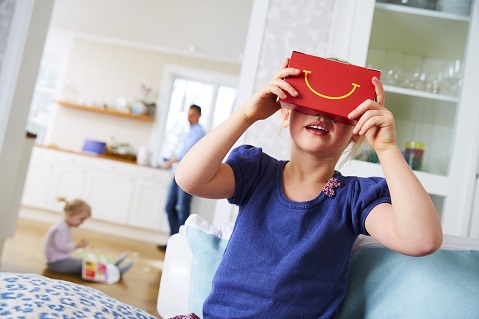 McDonald's Transforms Happy Meal Into VR Headset