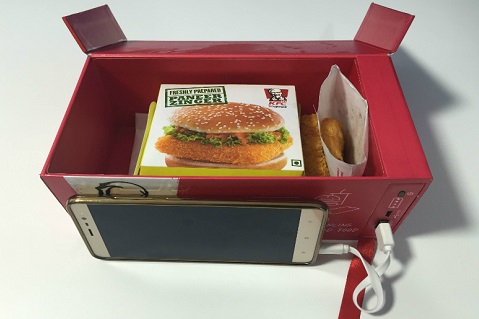 Limited-Edition KFC Meal Box Includes Power Bank