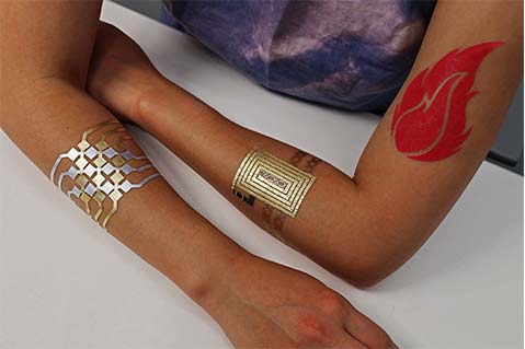 These Temporary Tattoos Turn Your Arm into a Touchpad