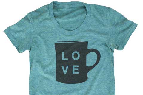Printers Brew Success With Coffee-Dyed Tees