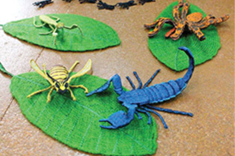 Embroidered Insects a Hit for Japanese Firm
